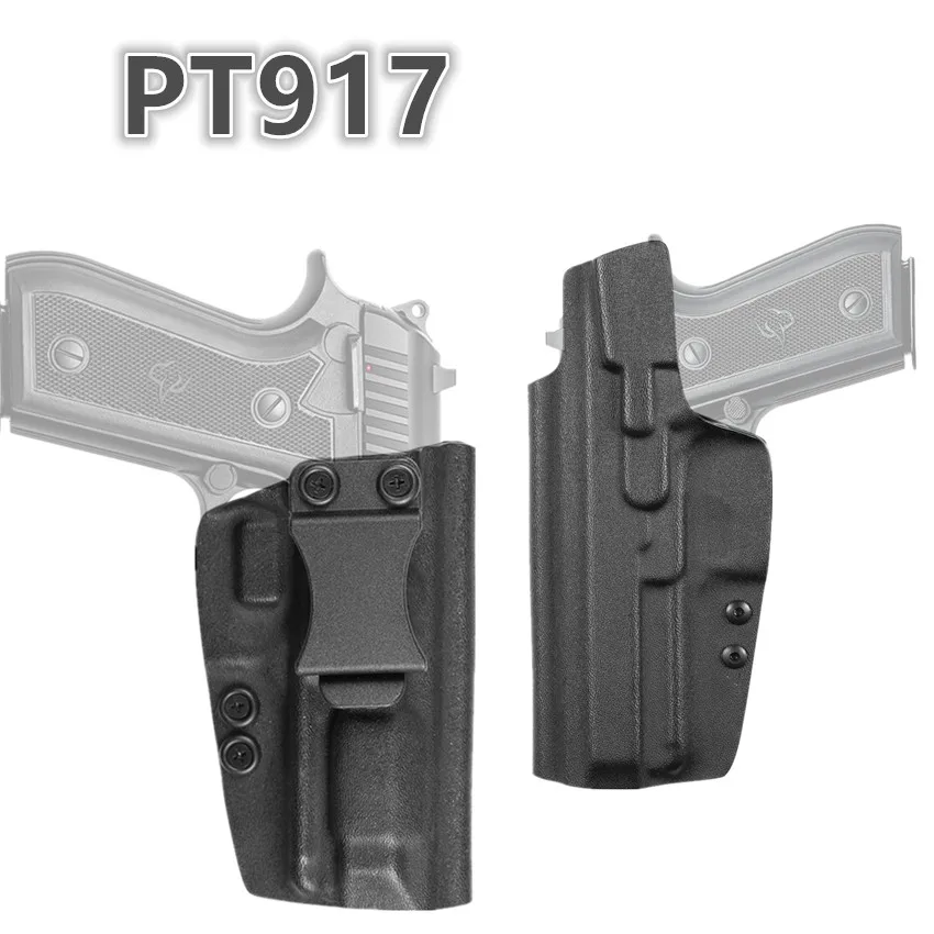 Concealment Kydex Internal Holster For Taurus Pt917 c PT 917C IWB Inside the Waistband Concealed Carry Belt Case Clip