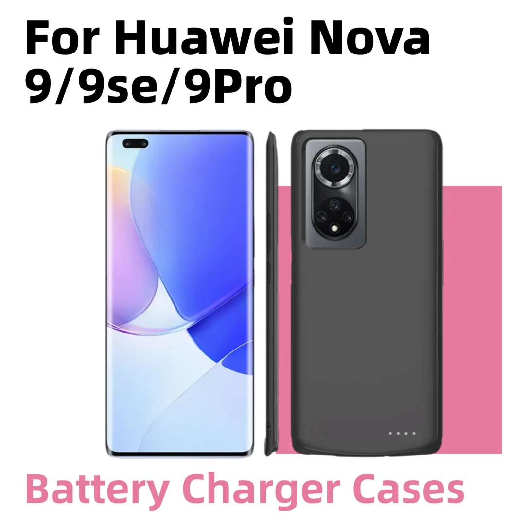 

For Huawei Nova 9/9se/9Pro Back Clip Power Bank Portable Battery Phone Case