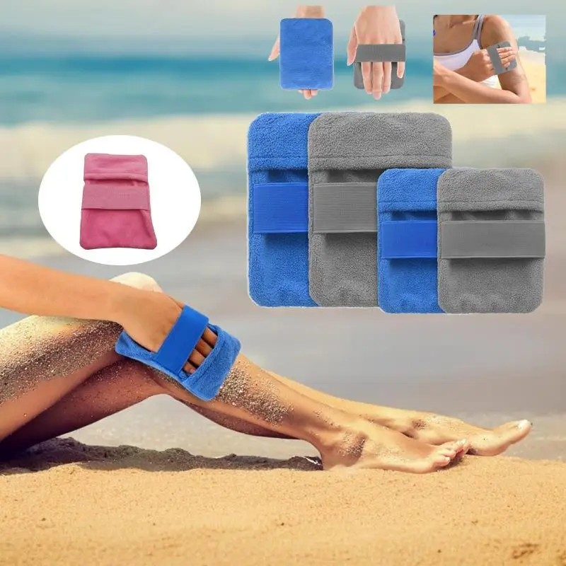 【IIOO】Beach Sand Removal Gloves Lightweight And Hand-washable Suitable For Outdoor Beach Use Sandproof Beach Towels