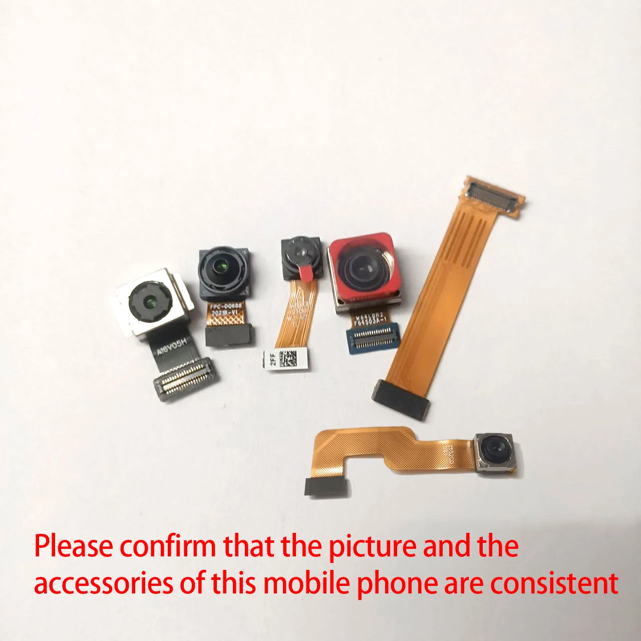 

For Oukitel WP17 Camera/Front parts Rear sub camera LED Flash Light FPC Flex Cable Replacement Part Perfect Replacement