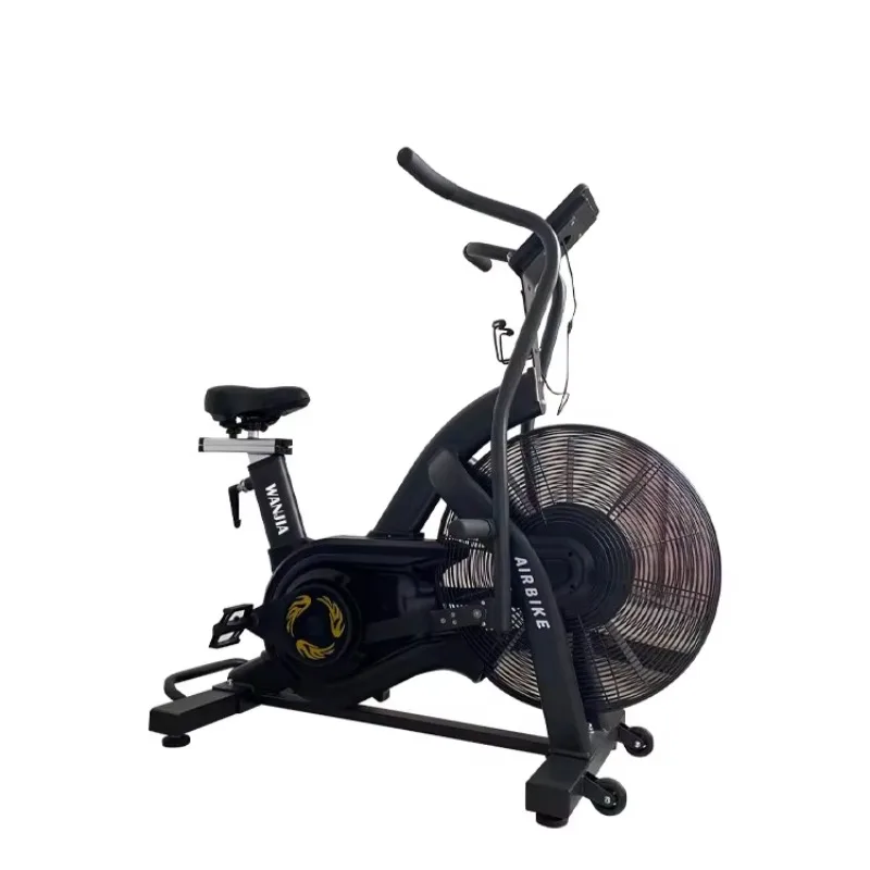 

Source Factory Commercial Fan Upright Air Bike Indoor Cycling Stationary Fitness Equipment Exercise Air Bike