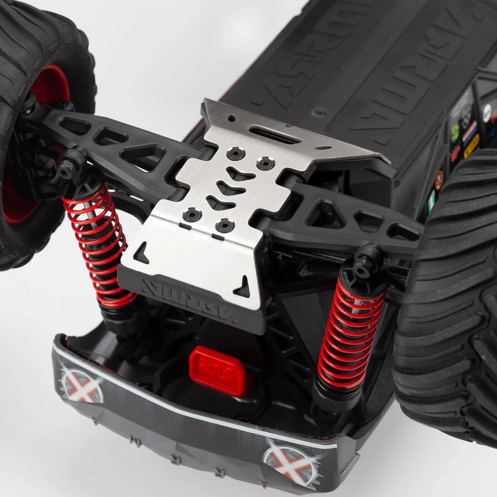 Stainless Steel Metal Chassis Armor Protection Skid Plate for ARRMA Gorgon 1/16 RC Car Metal Upgrade OP Accessories Parts