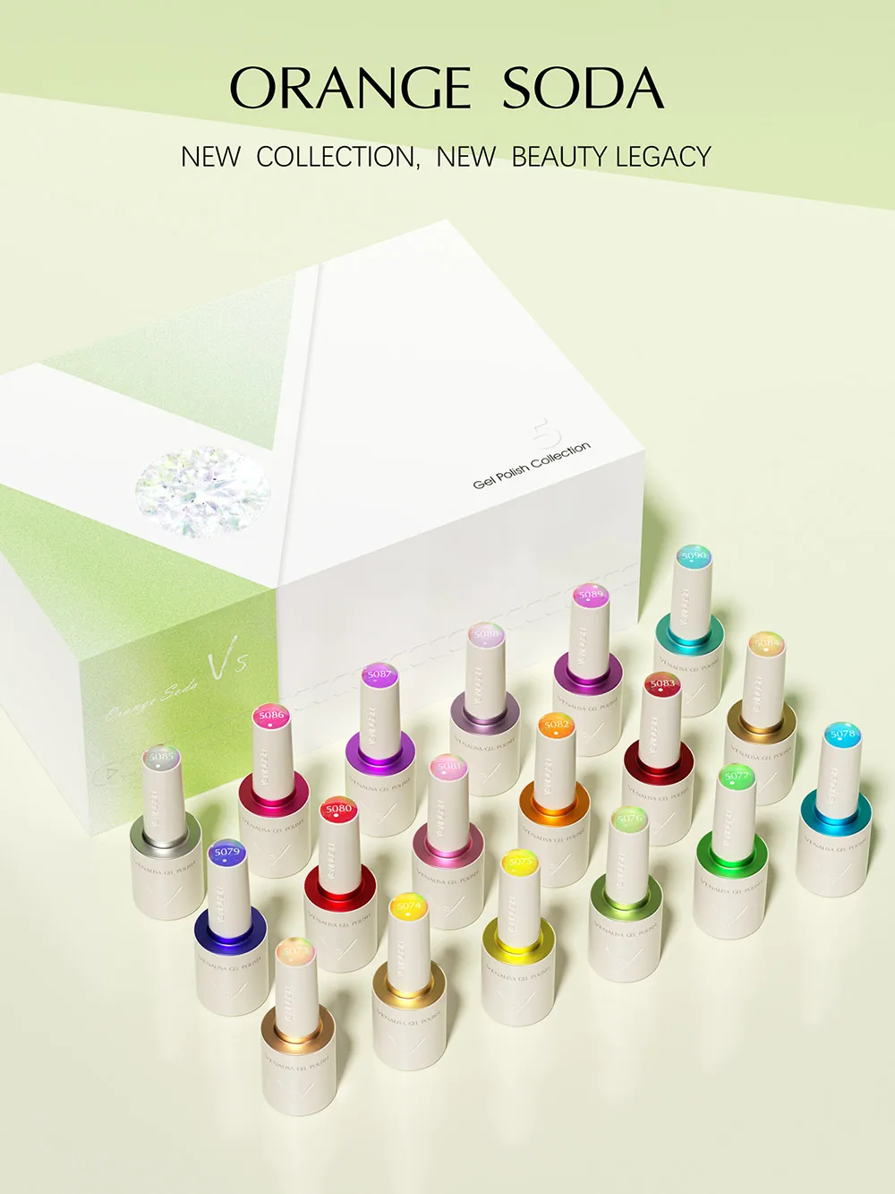 Venalisa CANNI HEMA FREE Nagel-Gel-Nagellack, 9 ml, Soak Off UV-LED-Gel-Lack, vollständige Abdeckung, super Textur, wunderschöne Nagelmaniküre – Detail 2