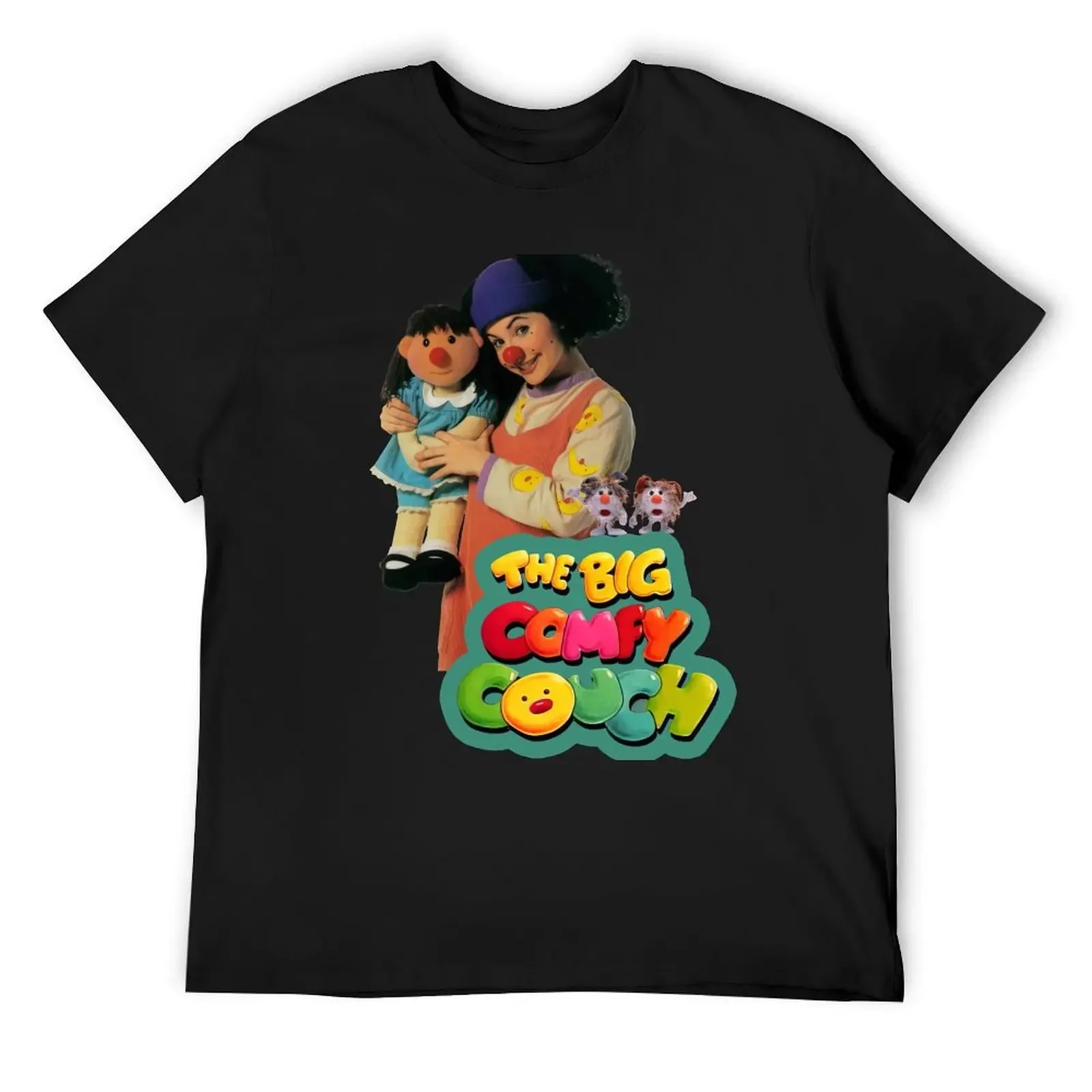 The Big Comfy Couch T-Shirt Koszulka z krótkim rękawem bawełniane koszulki graficzne koszulki niestandardowe koszulki duże i wysokie koszulki dla mężczyzn