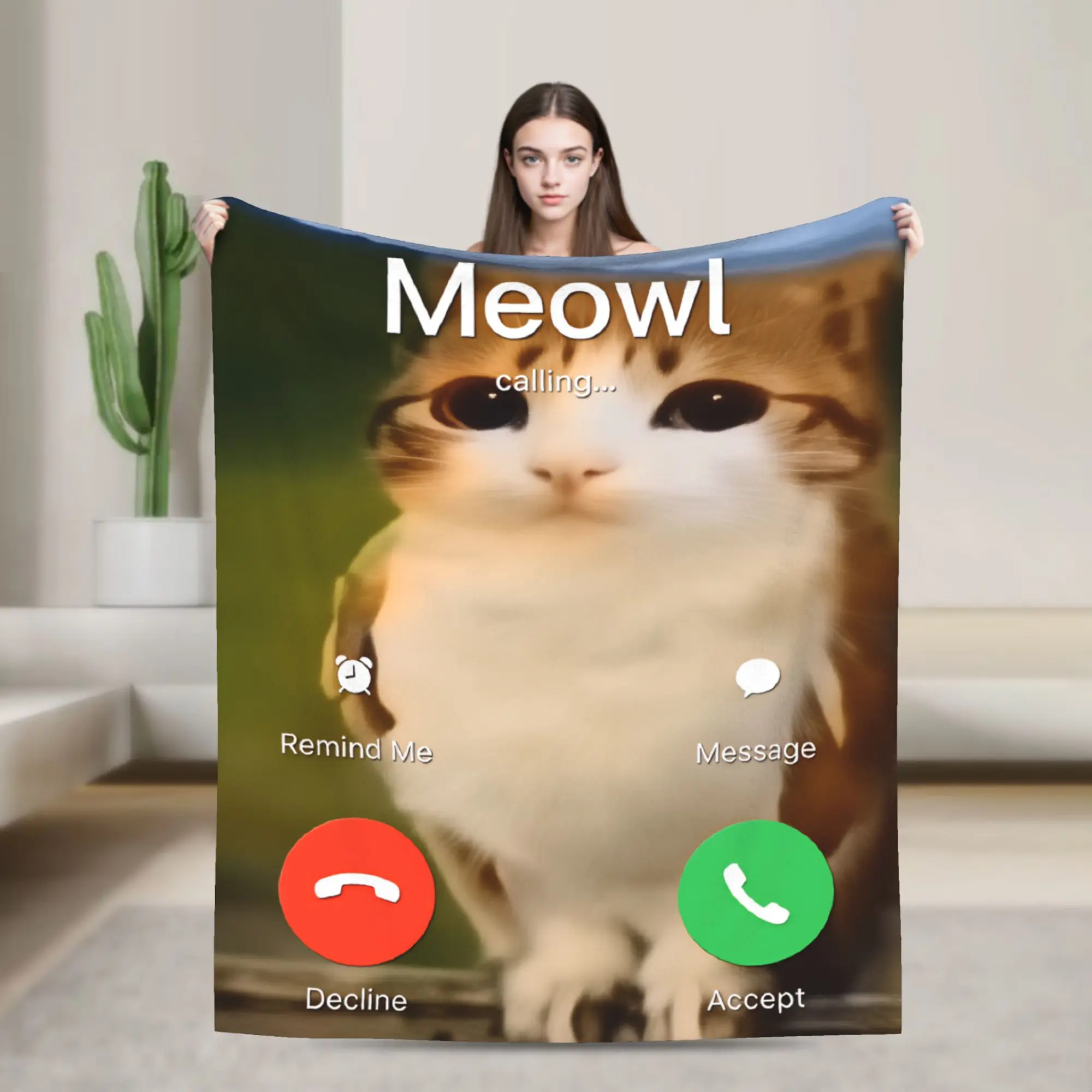meowl-gato-coruja-chamando-telefone-tema-quente-aconchegante-cobertor-estetico-viagem-lance-cobertor-decoracao-de-casa-colcha-de-flanela-sofa-capa