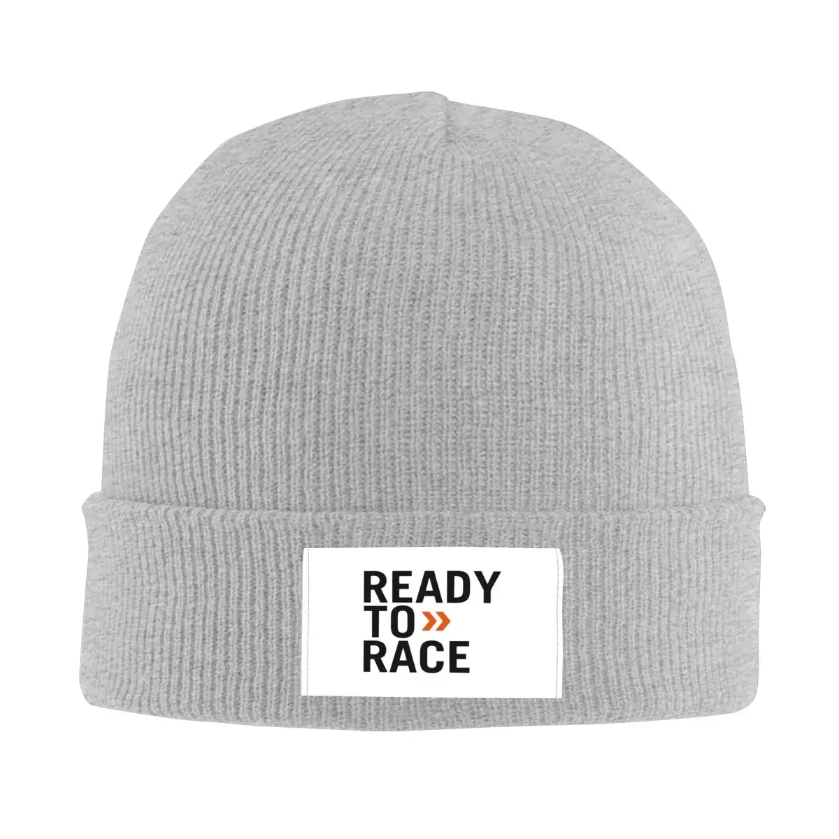 Ready To Race Knitted Hat Beanies Winter Hats Warm Hip-hop Motocross Bitumen Caps for Men Women Gift