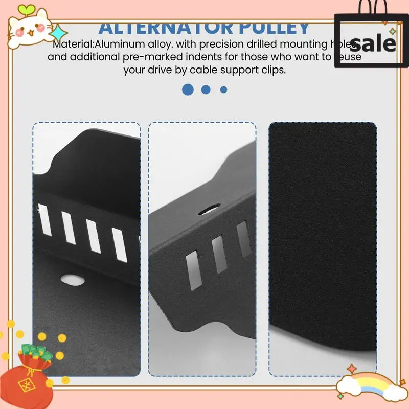 

NEW-Alternator Pulley And Belt Cover For Subaru WRX And Sti 02-17 Car Accessories