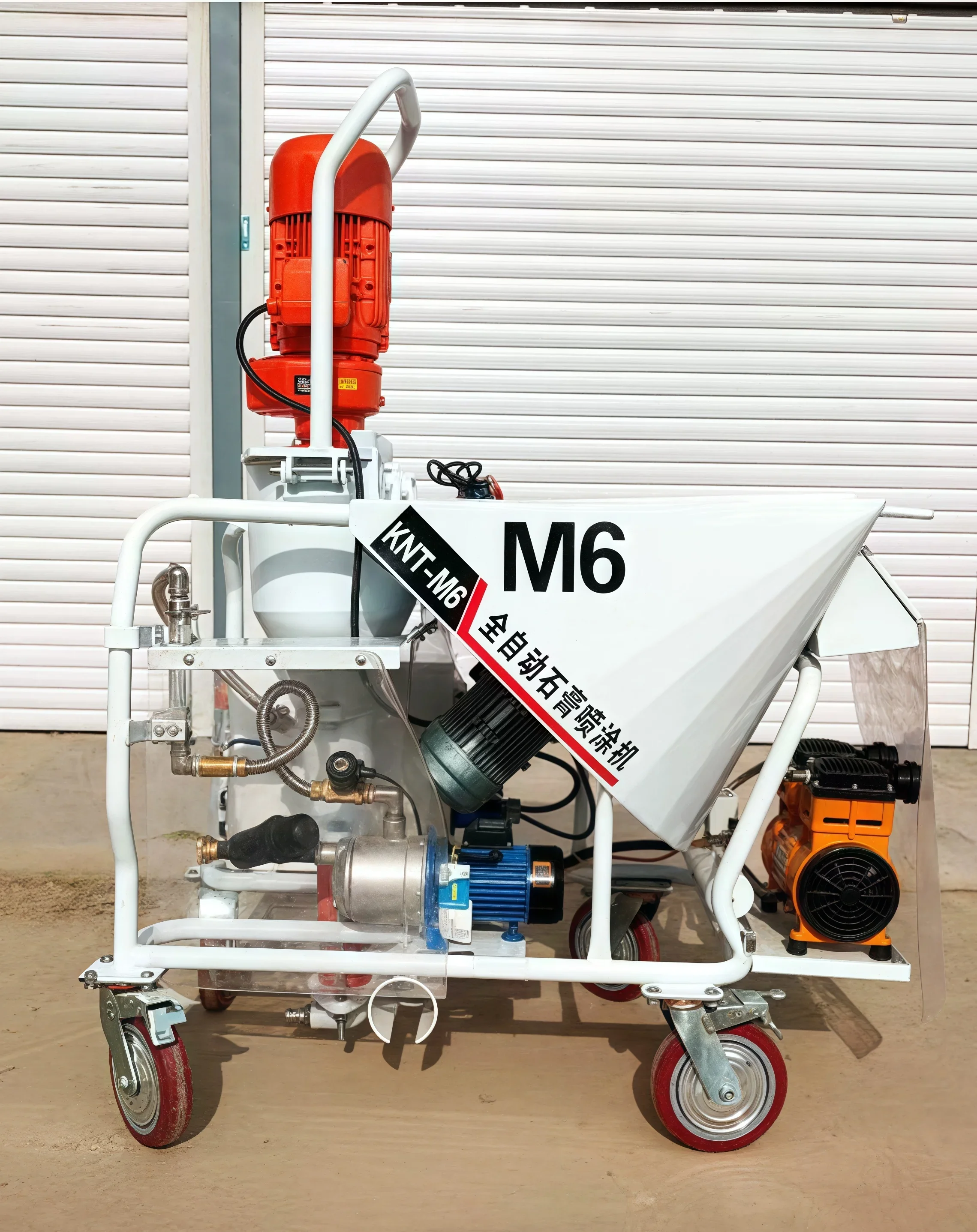 M9 Wall Putty Gypsum Spraying Machine, Mortar Cement Plastering Machine