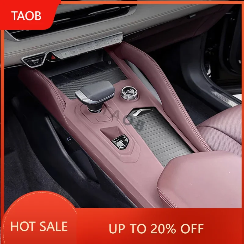 New High Quality For Geely Monjaro Xingyue L Central Control Silicone Pad Gear Shift Panel Protector Cover Stickers Auto Interio