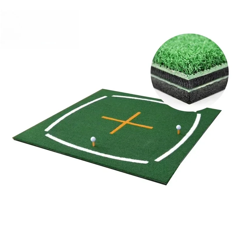 3D Golf Practice Mats for Indoor Driving Range Training Hitting Mats