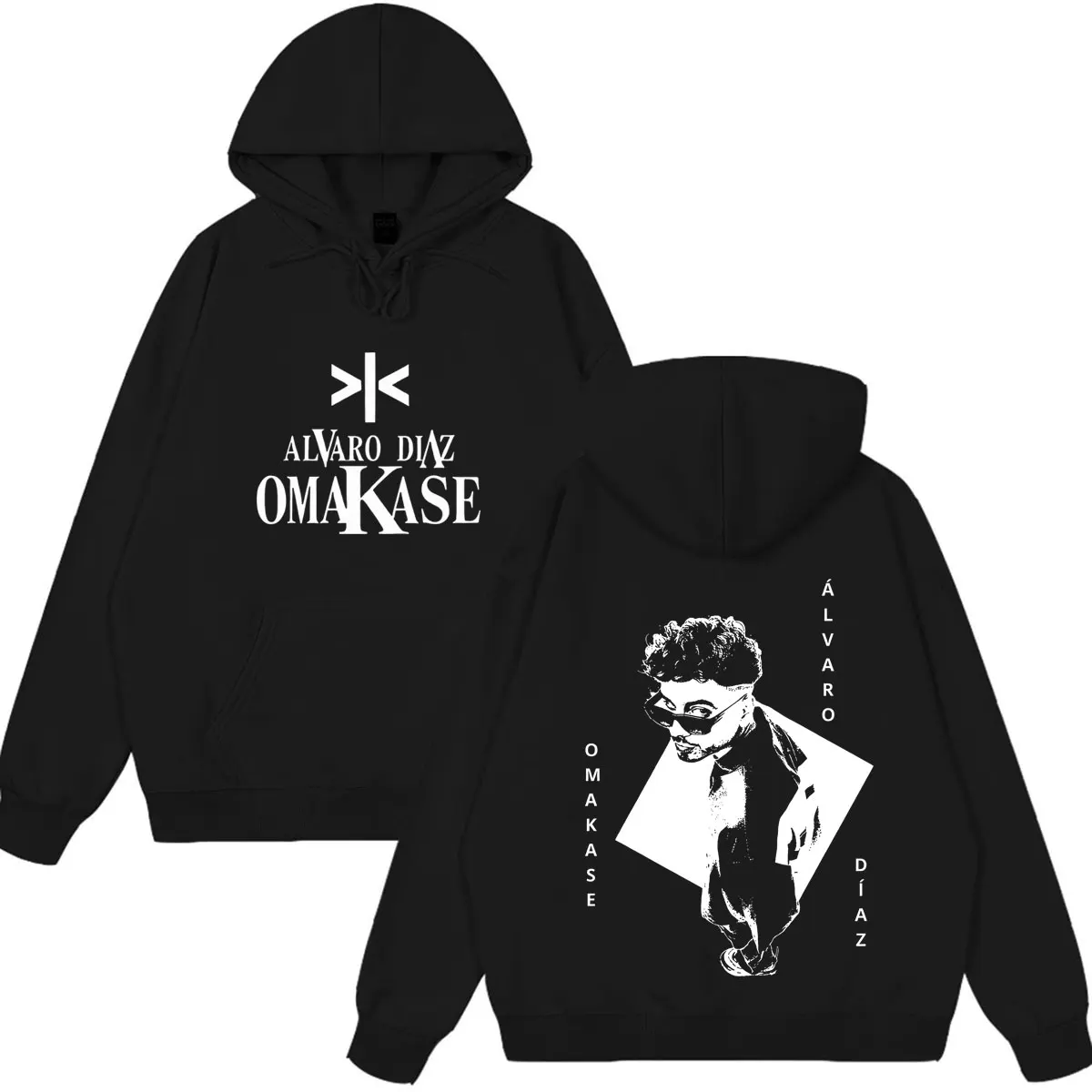 Худи с принтом Alvaro Diaz Omakase Album 2026 Tour, модный пуловер для мужчин и женщин, зимний повседневный свободный винтажный свитшот в стиле хип-хоп