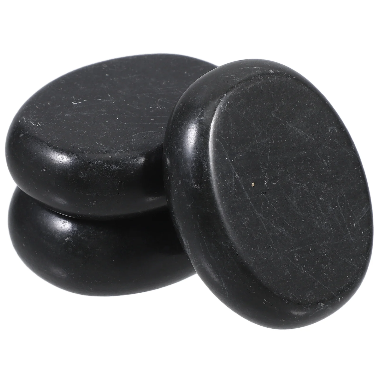 

Массажный камень из вулкана, спа-набор, размер 2, плоские боковые натуральные камни для релаксации, исцеления, облегчения боли