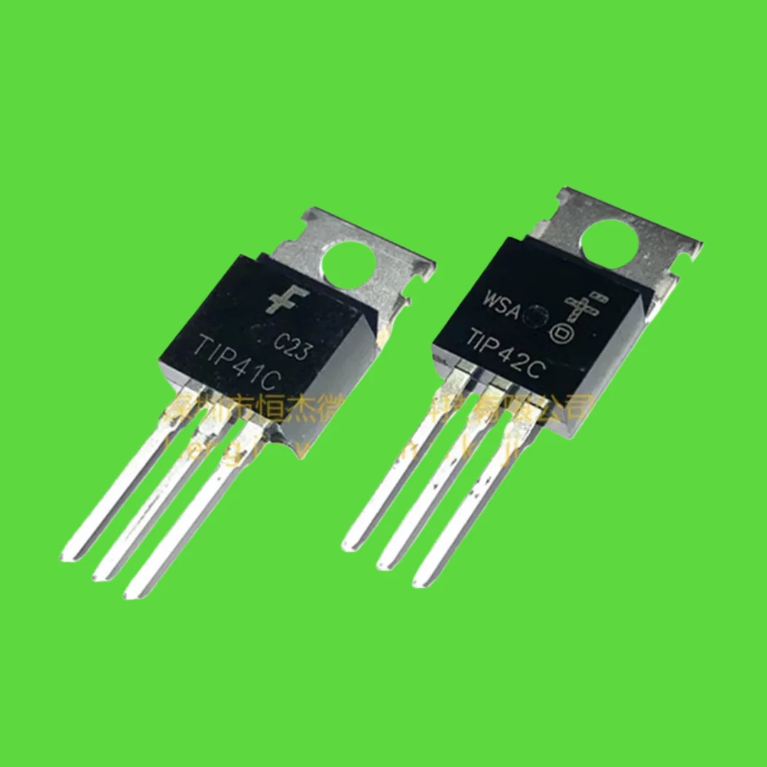 5PCS/new domestic/imported TIP41C TIP42C TO-220 NPN PNP triode in-line TO-220