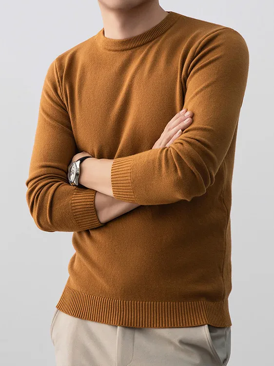 

Мужской круглый трикотаж на подкладке Ne Fce, повседневный длинный свитер свека, осень-зима, Thiened Inner Wear, мягкая вискоза, полиэстер B...