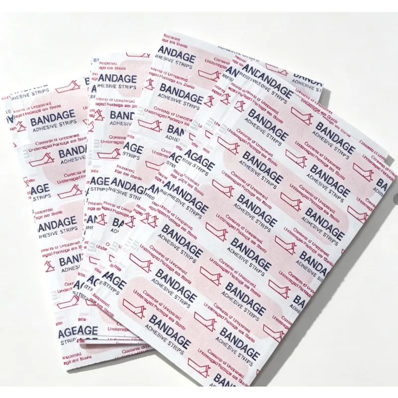 100pcs/set Cartoon Band Aid for Children Kids Skin Vaccine Injection Hole Patch Wound Plaster Kawaii Adhesive Bandages