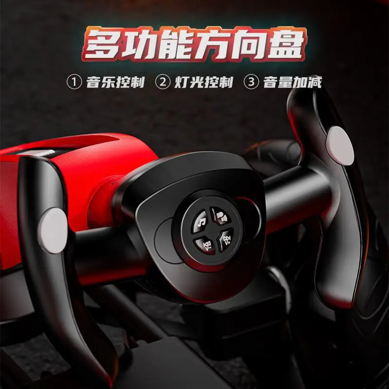 Elektrische kinderkar opvouwbare en draagbare speelgoedauto voor kinderen