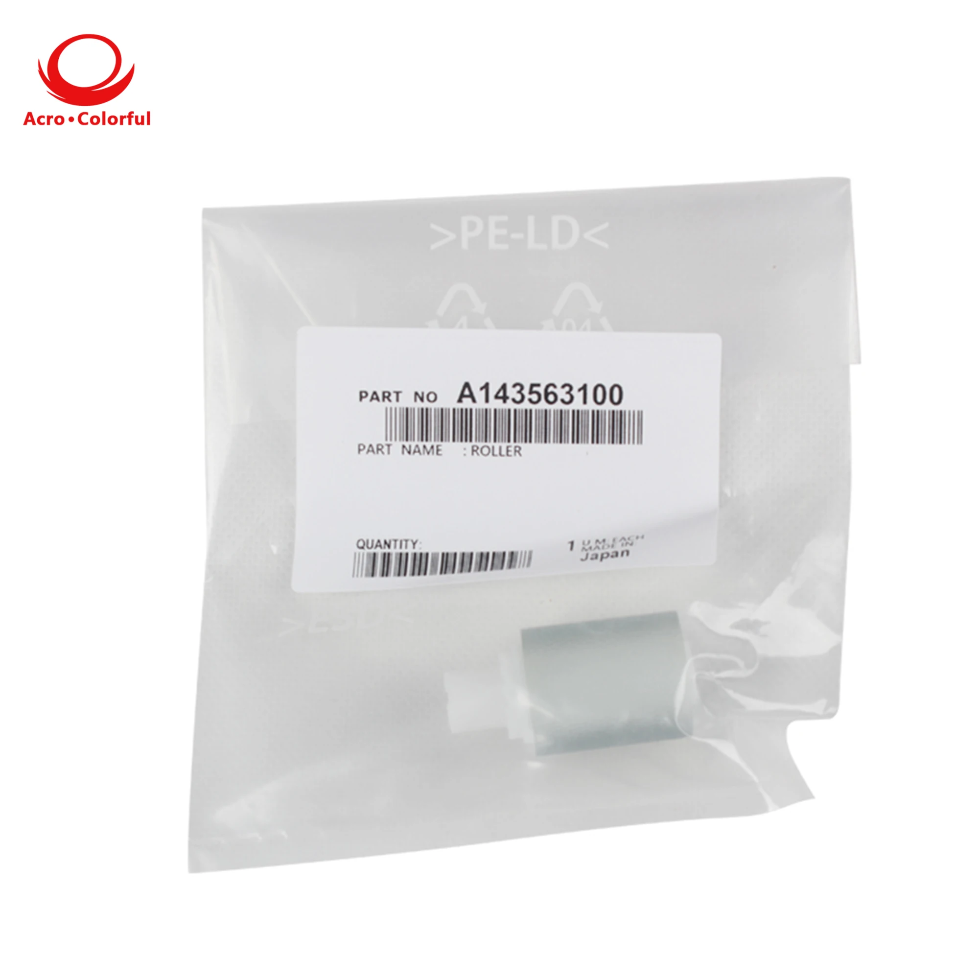 

A143563100 origin printer roller for Minolta BH223 283 363 423 7828 pickup roller Printer Part