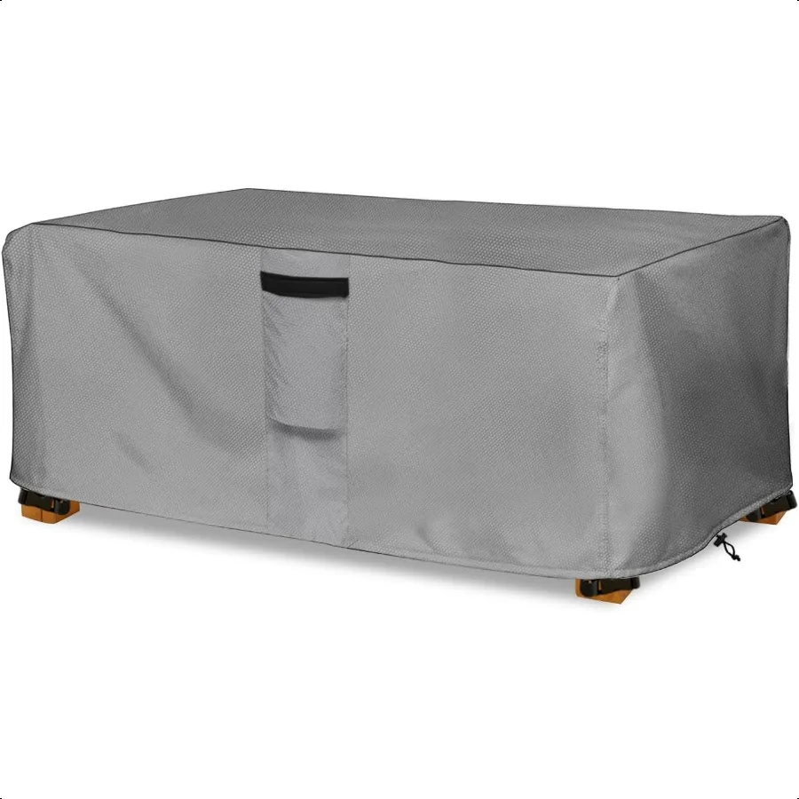 

Outdoor Coffee Table CoverWaterproof Rectangular Patio Small Side Table Cover 48 x 28 x 16 inch Outdoor Table Covers Waterproof