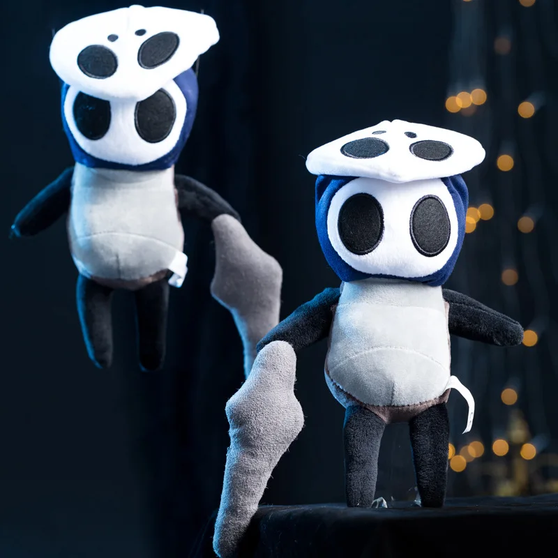 أنيمي الكرتون لعبة الدبور ألعاب من نسيج مخملي جوفاء Silksong ألعاب من نسيج مخملي فارس لعبة الشكل Quirrel أفخم دمية الاطفال عيد ميلاد الهالوين هدية #6