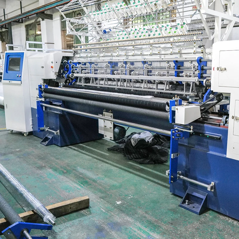 Customized 64 Inch 800RPM Automatic Computerized Shuttle Lock Stitch Multi Needle Quilting Machine For Mattress Making