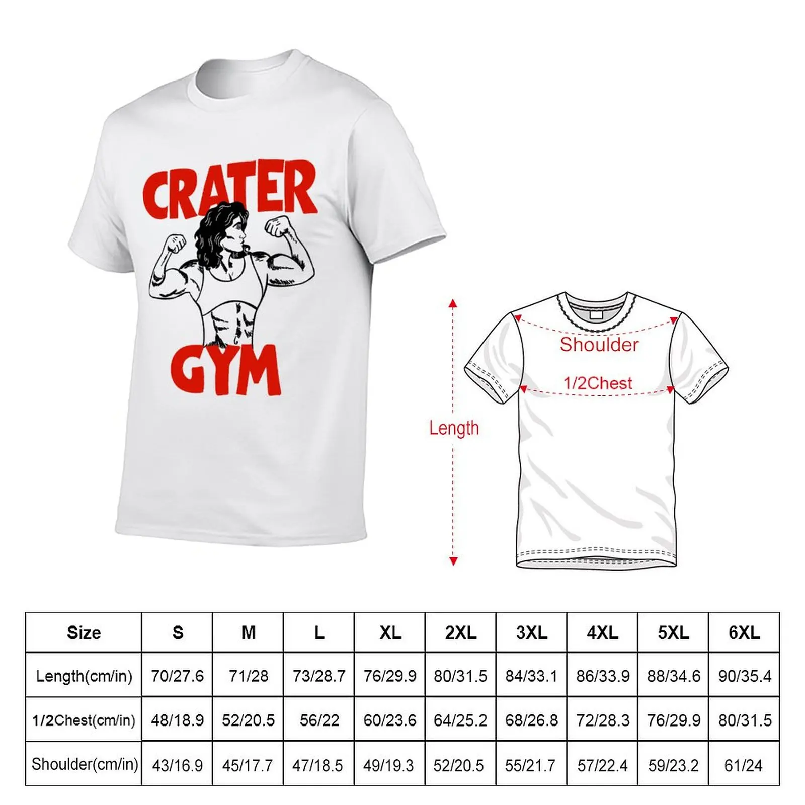 Love Lies Bleeding Inspired Crater Gym Tee T-Shirt Casual Work Wear T-Shirt