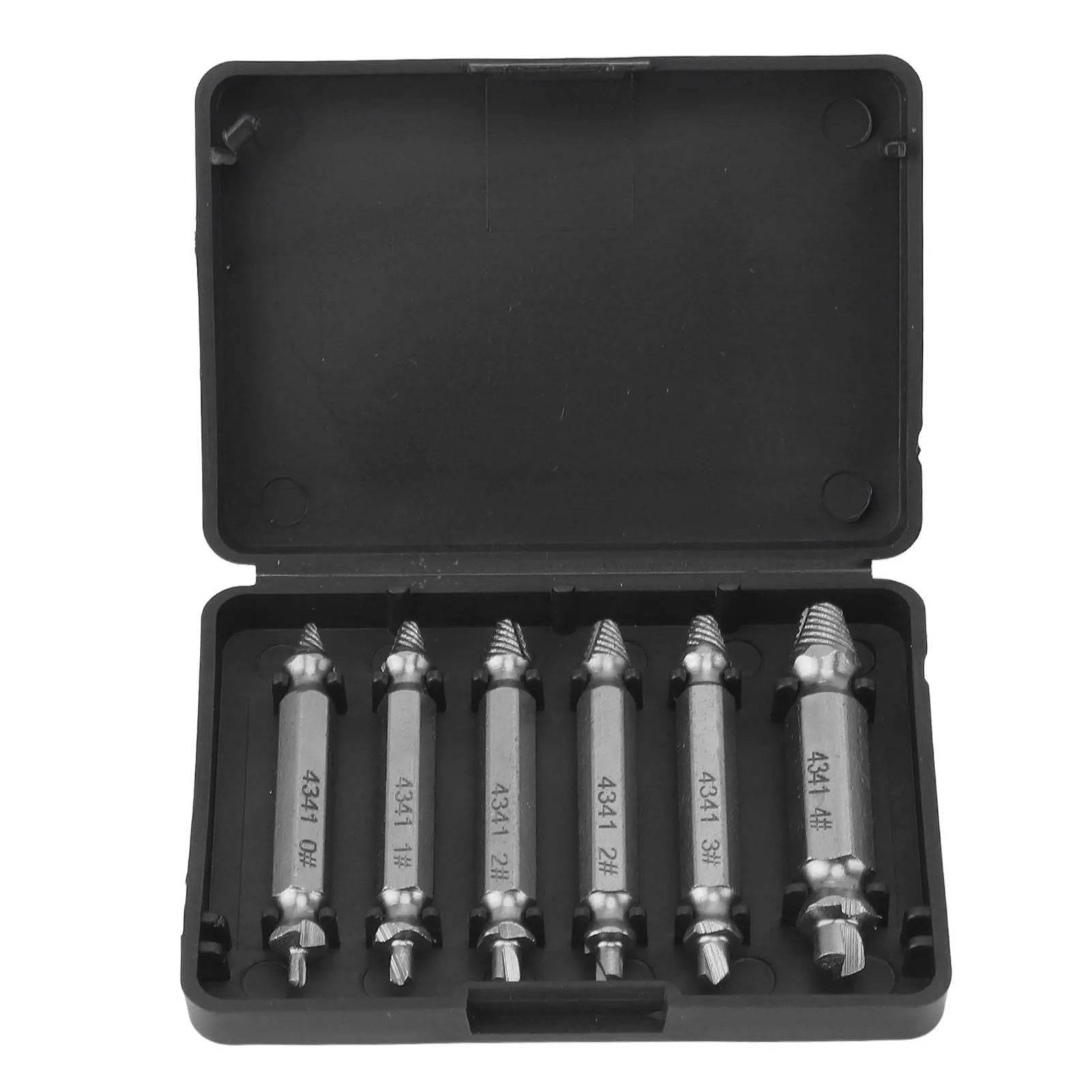 

Damaged Screw Extractor Set Broken Stripped Remover Screws Removal Tool HSS Nuts Bolts Drill Bit Tools