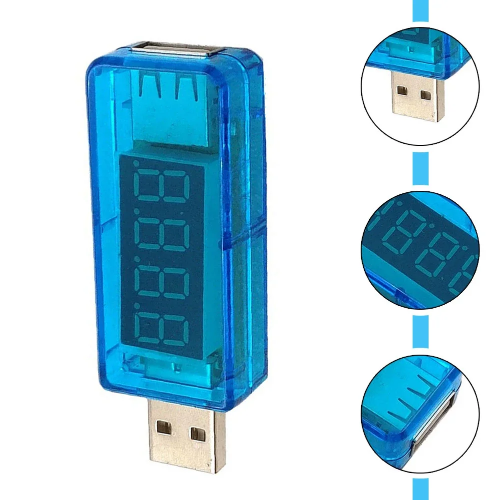 Digital USB Current And Voltage Tester 3.5V-7V Mobile Power Charging Current Voltage Tester Meter Voltmeter Ammeter Voltage Dete