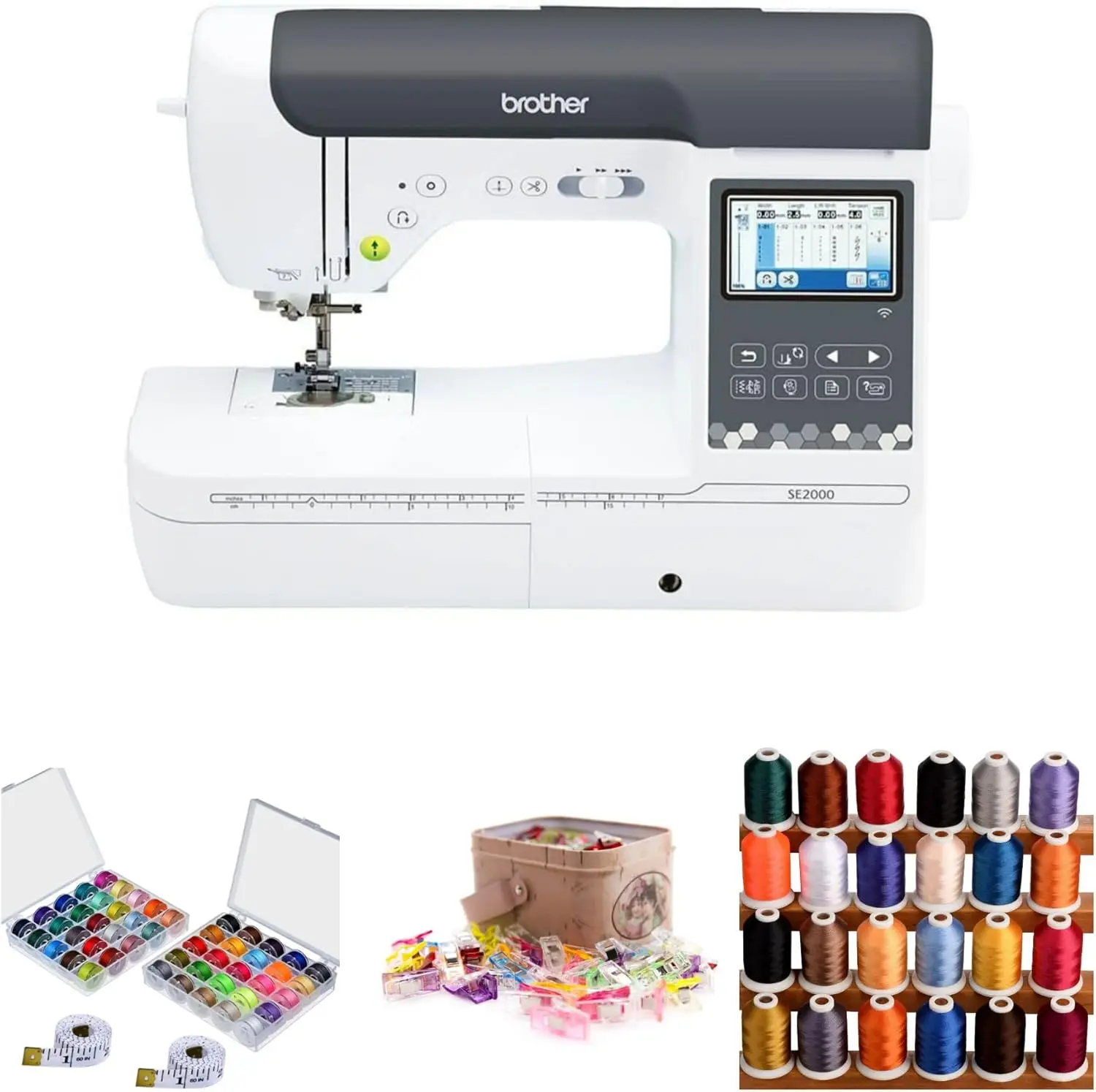 

Brand New Brother SE1900 Computerized Embroidery and Sewing Machine