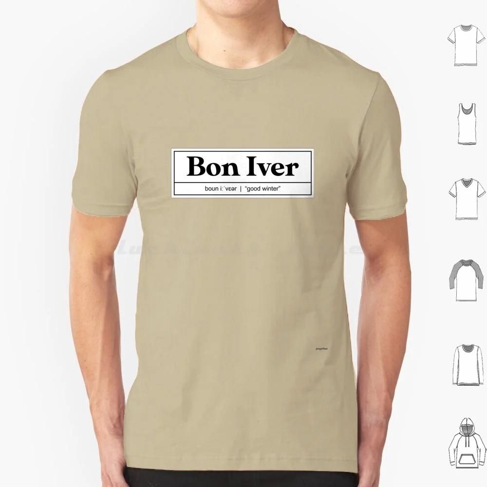 Camiseta Bon Iver Significado Justin Vernon, camiseta fresca de algodón 6xl, banda independiente de música Bon Iver, Arcade de horquilla alternativa nacional