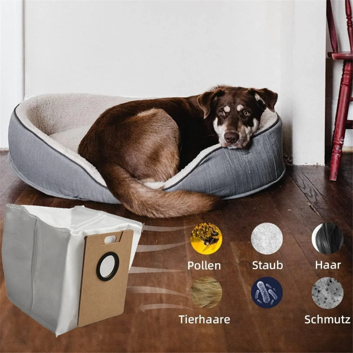 Y32A Staubbeutel für RV30 /RV20 / R1 Edge/MiWhole M9 Lite/ Eve Staubsaugerteile 20 Stück