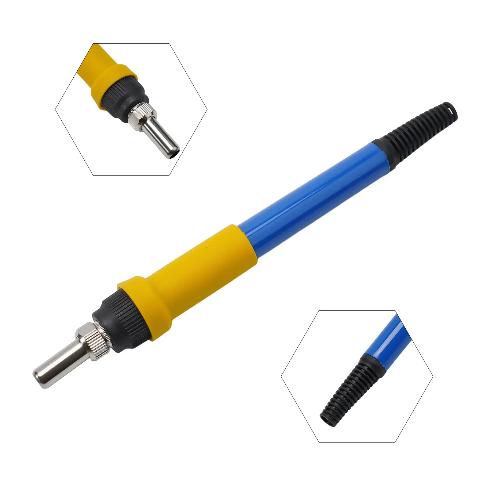 Portable Practical High Quality Nice T12 Shell Handle Lightweight Handle Accessories DC24V 50Hz Silicone + Metal Tools