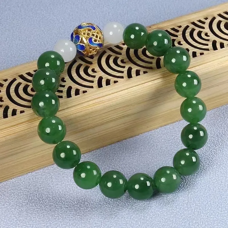 Jiapin Xinjiang Hetian Jade Hand Ball Bracelet