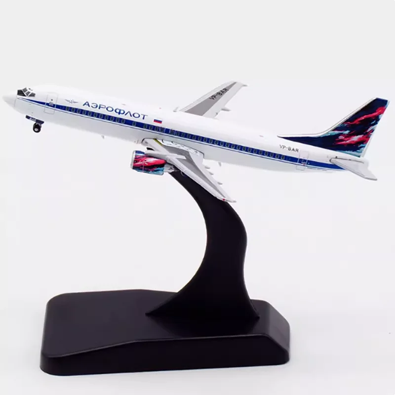 JC Wings 1:400 Aircraft Model Alloy Aeroflot B737-400 VP-BAR Aircraft Model Product Display Gift Collection