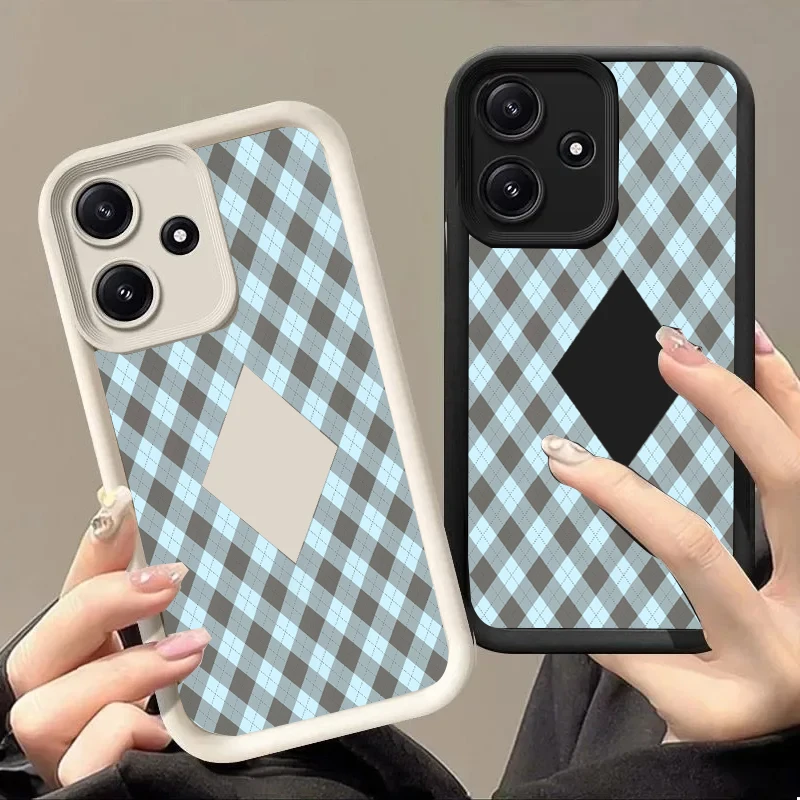 Light Blue Herringb…