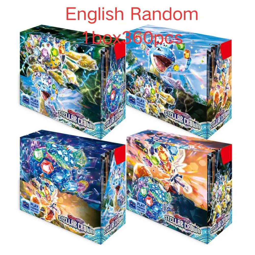 360pcs English Pok é mon TCG: Silver Storm Booster OBSIDIAM Flame PARADOX RIFT Display Pok é mon Card Children's Toy