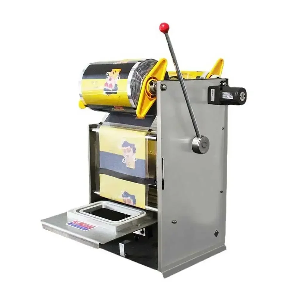 

Full-automatic Fast Food Box Sealer Commercial Fresh-keeping Sealing Machine Lunch Box Sealing Machine