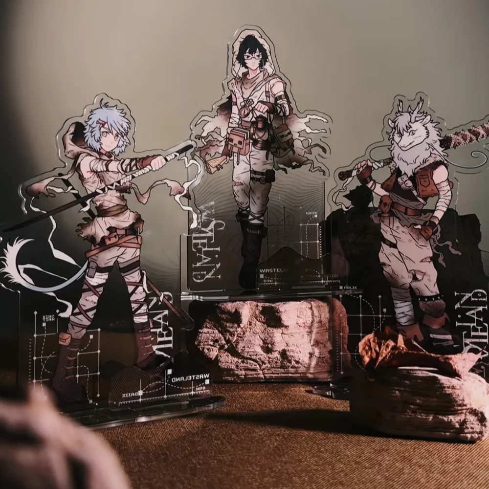 Anime Fei Ren Zai Acrylic Stand Figure - Nezha Wasteland Desert Ver. 15cm Desktop Ornament Model Collectible Key Chain for Fans