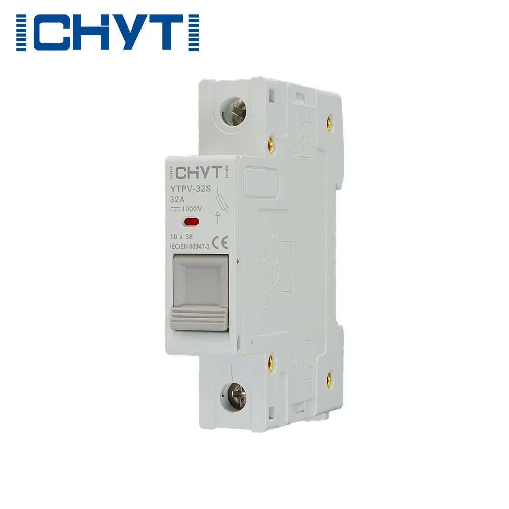 30PCSYTPV-32S Ausziehbarer 1000V Niederspannungsstrom DC Solarstrom Photovoltaik PV Sicherung und Sicherungshalter