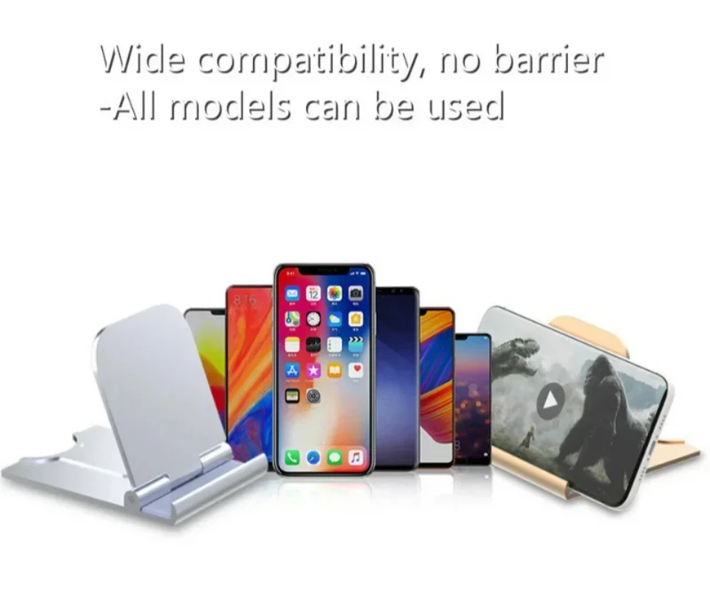 Universeller verstellbarer, faltbarer Handy-Schreibtischständer, Handy-Halter, Desktop-Tablet-Halter für iPhone 16, iPad, Samsung, Xiaomi – Detail 10