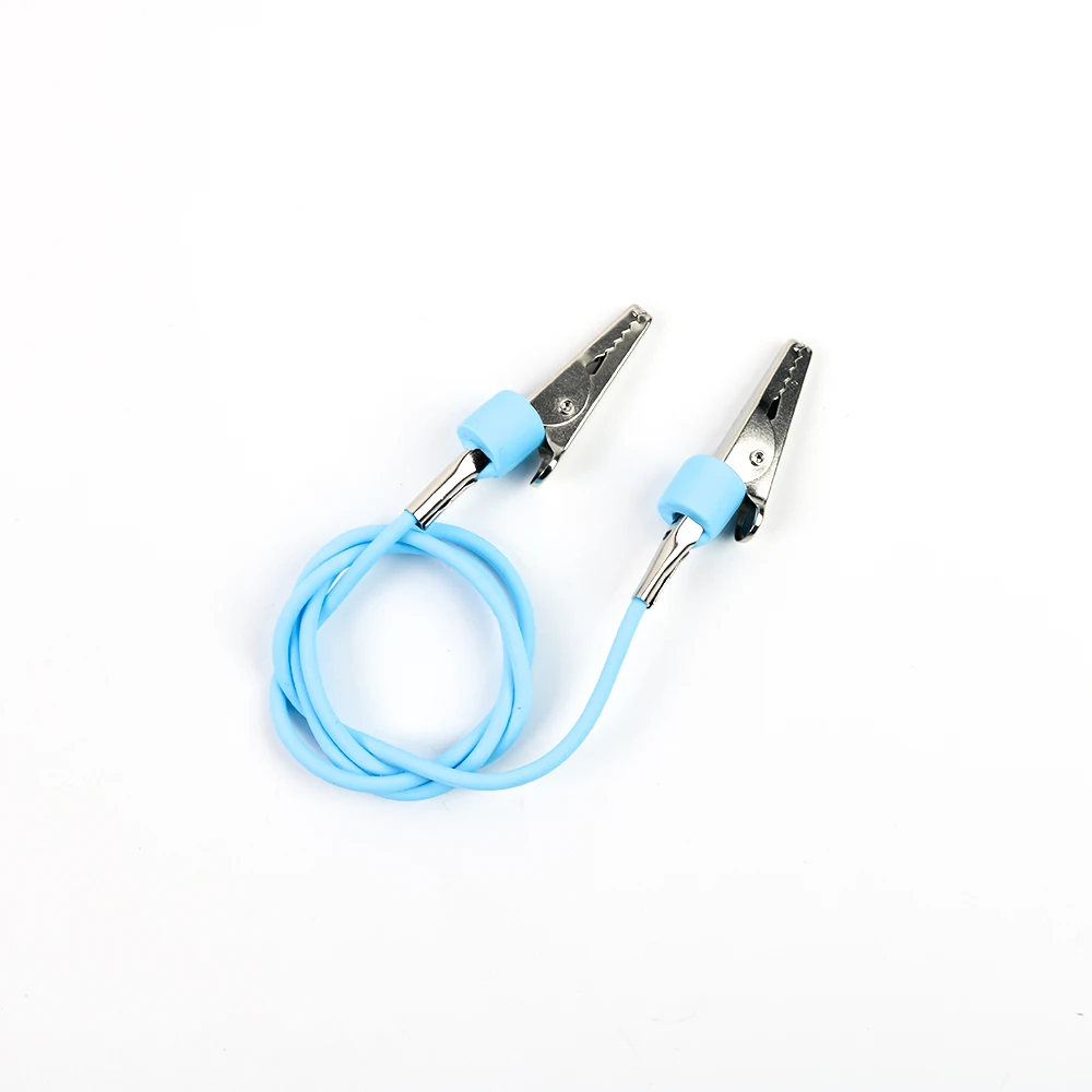 20pcs Dental Bib Scarf Silicone Clips Napkin Holders Spring Rope Chain Autoclavable Oral Dentistry Supplies Material Tools