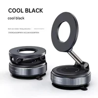 360° Rotating Vacuum Magnetic Car Phone Holder New Model Dashboard Glass Mount Multi-Scenario Automotive Navigation Stand 2