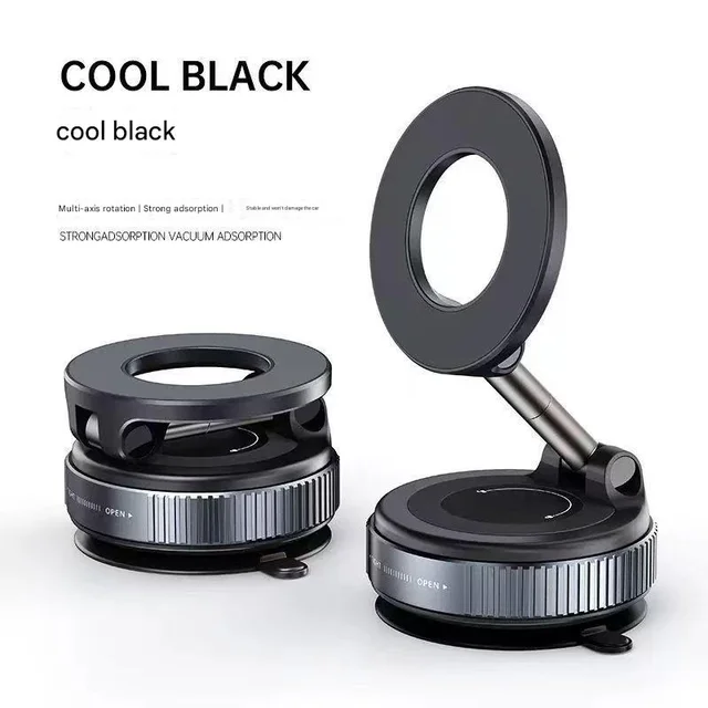 360° Rotating Vacuum Magnetic Car Phone Holder New Model Dashboard Glass Mount Multi-Scenario Automotive Navigation Stand 2 360° Rotating Vacuum Magnetic Car Phone Holder New Model Dashboard Glass Mount Multi-Scenario Automotive Navigation Stand 2