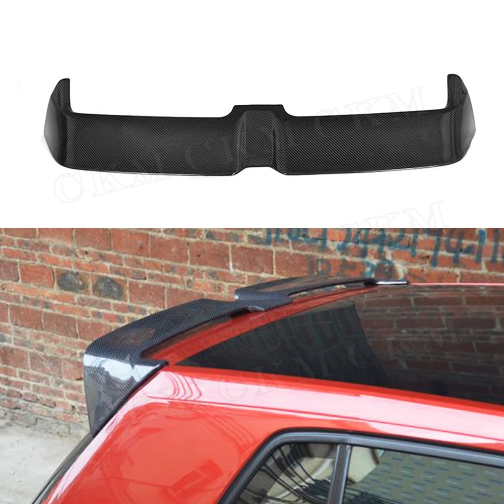 

CKMUUER для MK7, задний спойлер на крышу из углеродного волокна для Volkswagen VW Golf 7 VII MK7.5 GTI R 2014-2020, крылья багажника на лобовое стекло