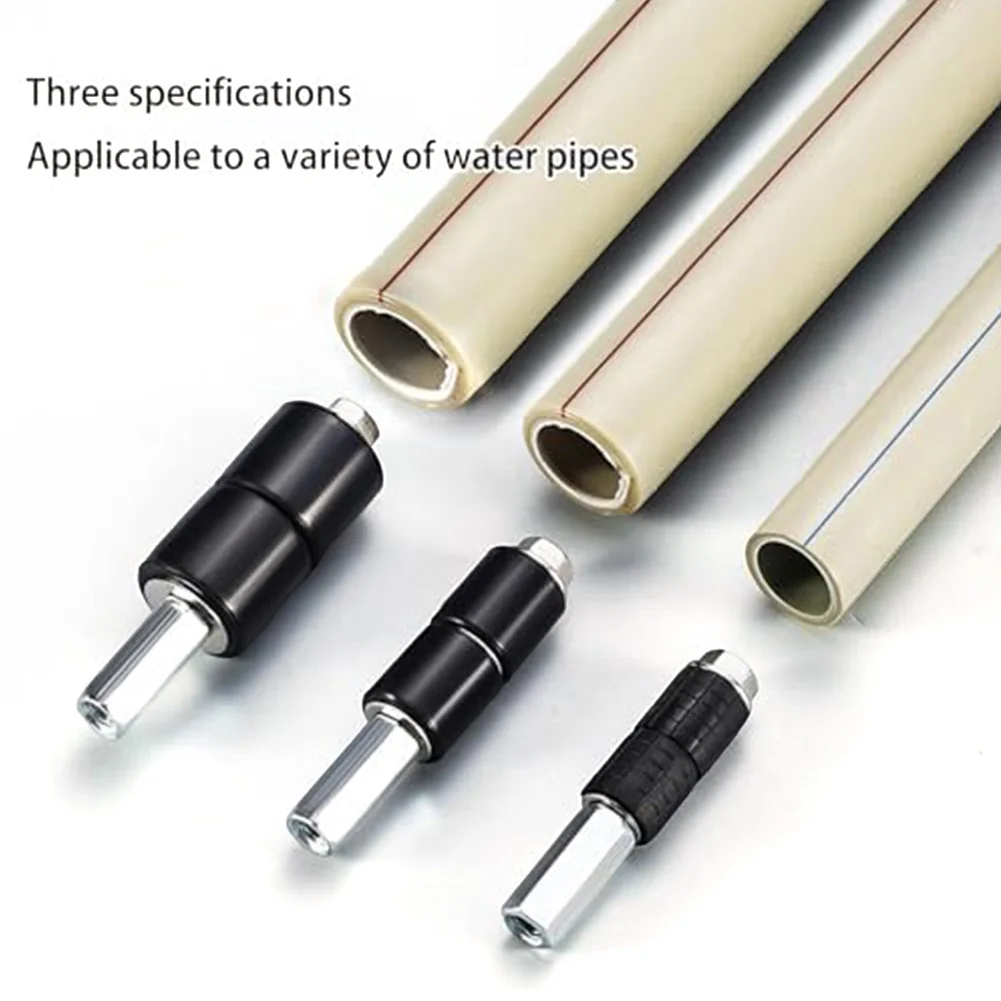 

Многоразовый резиновый набор для ремонта утечек, 3 предмета для труб с расширительным винтом для мгновенного уплотнения утечек и надежной ручки для установки