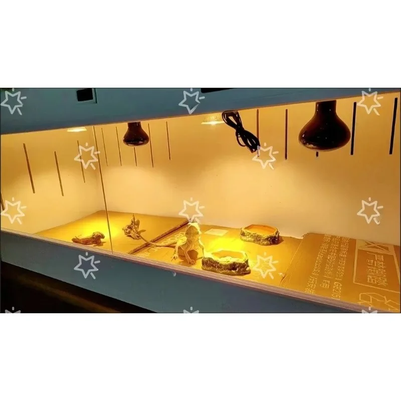 Multi-Layer Plastic Reptile Rack System for Breeding Snakes Lizards with Ventilation and Transparent Door 3