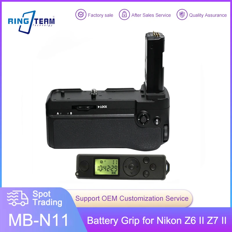 

MB- Z7II Battery Grip MB-N11 Vertical Grip for Nikon Z6II Z7II Vertical Battery Grip