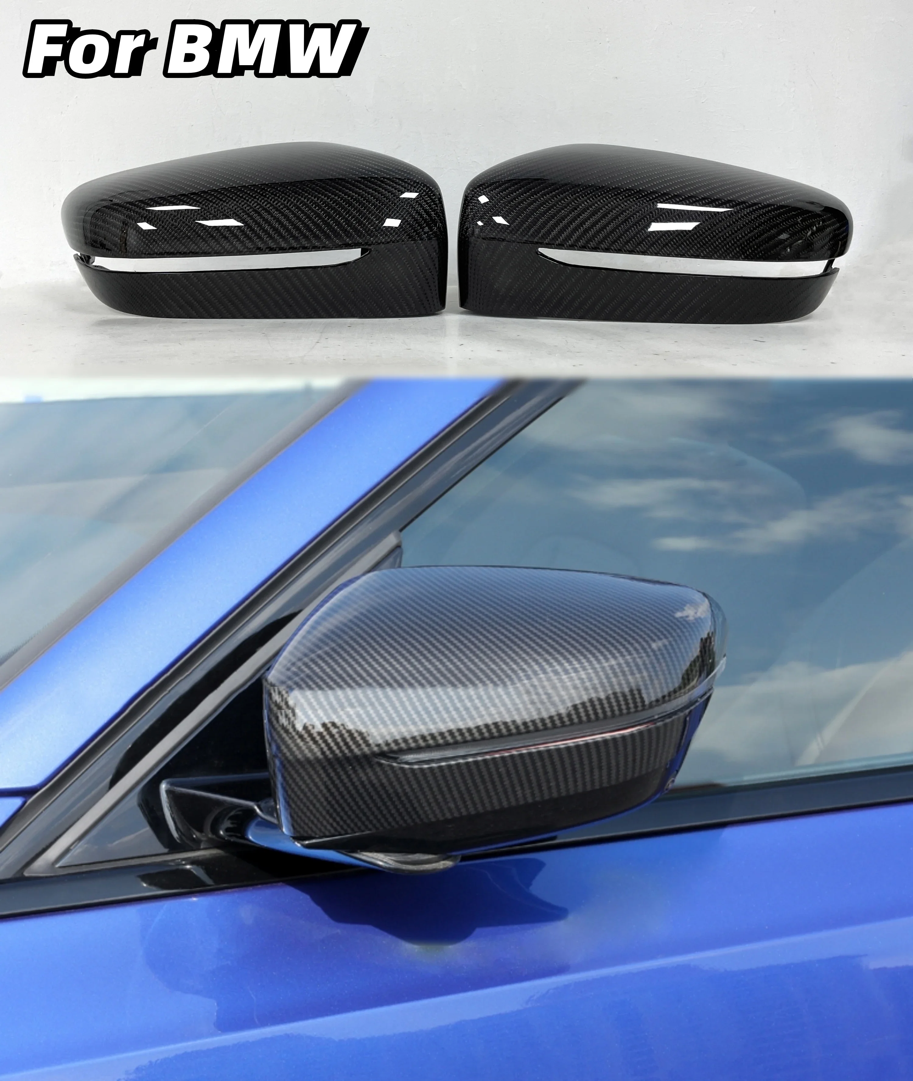 

MRD Carbon Mirror caps For G30 G38 G32 G11 G12 G14 G15 G16 Carbon fiber OEM mirror covers
