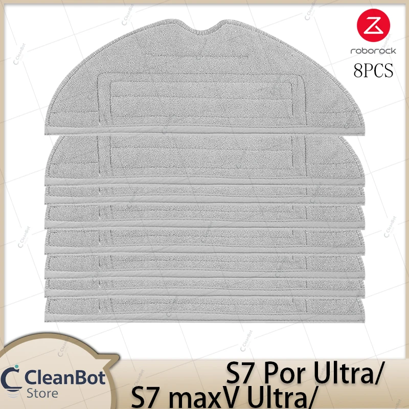 Roborock S7 MaxV Ultra/S7 Pro Ultra Roboterstaubsauger Zubehör Hauptbürste Seitenbürste HEPA-Filter Wischtücher Ersatzteile