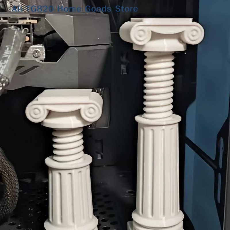 [TG820]3D Printed Roman Column GPU Support Stand Adjustable Height Anti-Drop Graphics Card Holder Computer Accessory