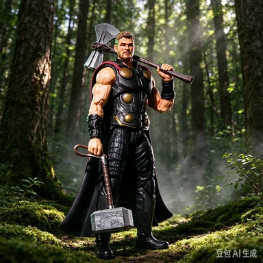 【In Stock】 Hasbro Transformers Marvel Legends Avengers Doomsday Thor Action Figure Collection Toy Gift - view 4